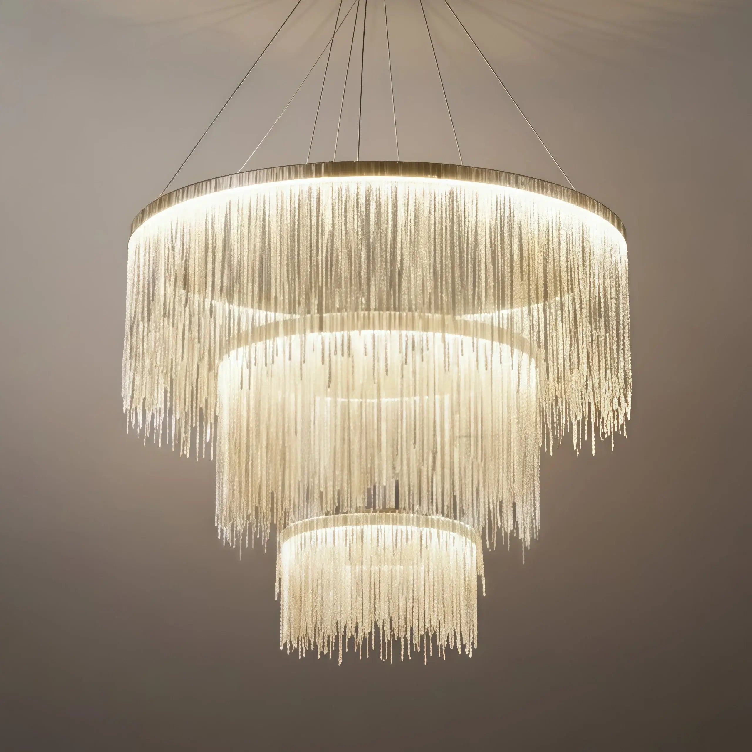 Pendant Light –Gold/Silver/Rose Gold Metal Finish for Living Room